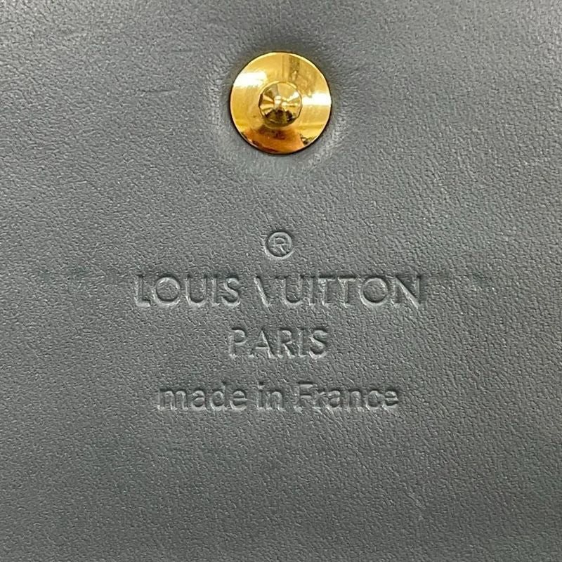 Louis Vuitton Monogram Vernis Portefeuille Sarah Long Wallet M91564 Givre Green