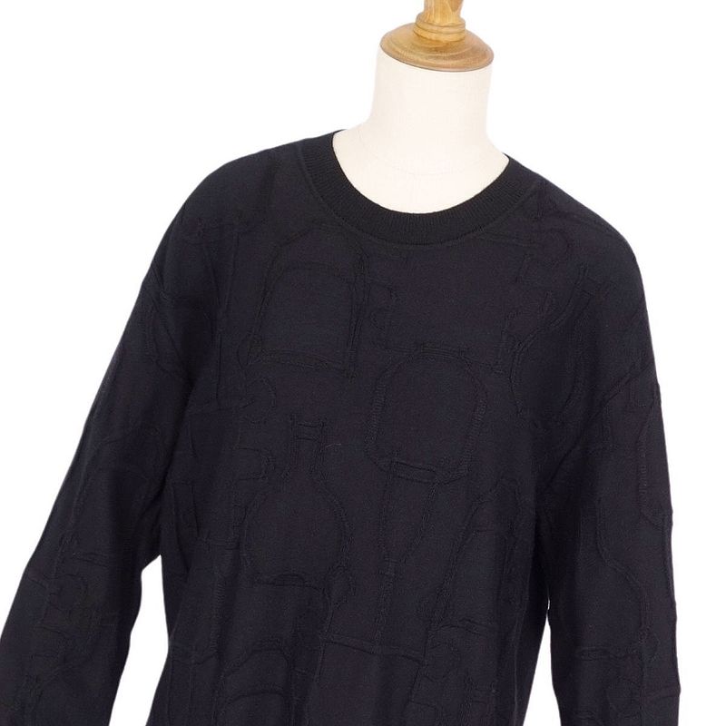 Hermes 20AW Knit Dress Sweater Long Sleeves Total