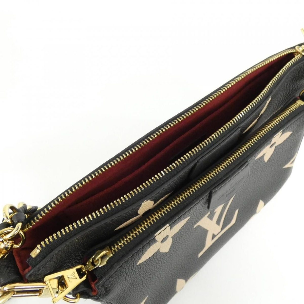 Louis Vuitton Bicolor Monogram Empreinte Multi Pochette Shoulder Bag — view 10