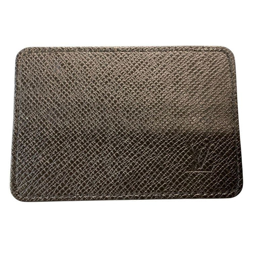 2718 Louis Vuitton Coin Purse LV Logo Embossed Black Snap Button Compact Wallet