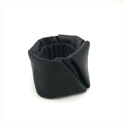 Prada Satin Scrunchie Hair Tie Black