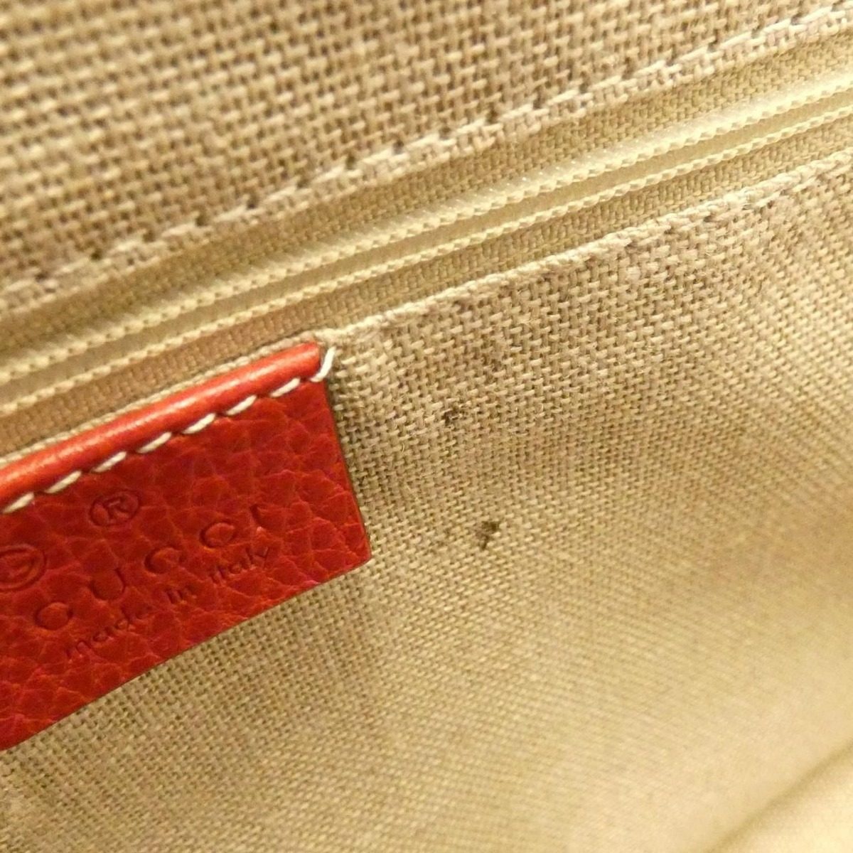 Gucci Bag Handbag Red — view 7