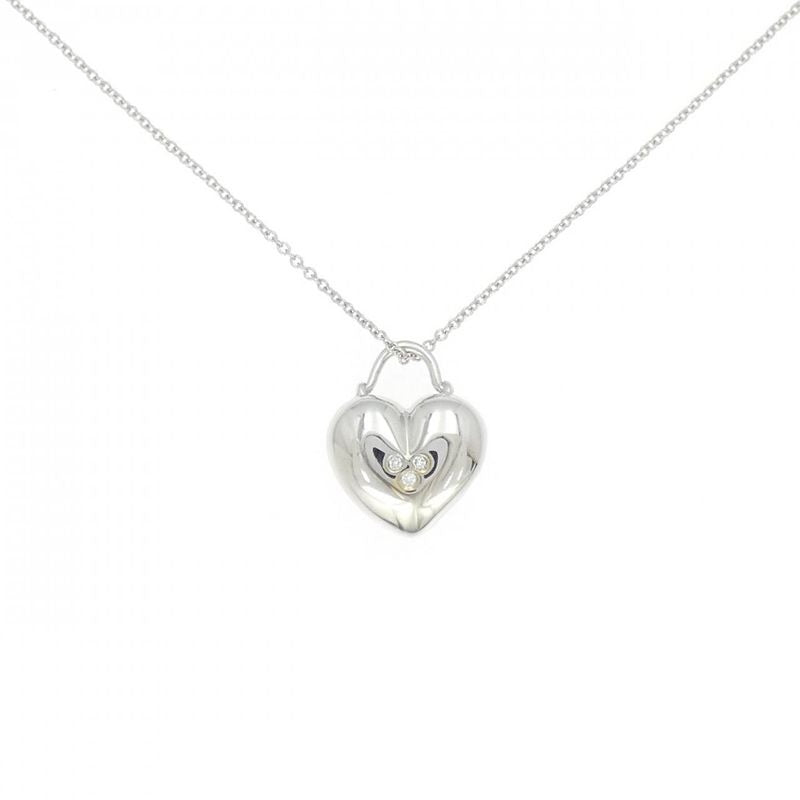 Tiffany & Co Puff Heart Necklace