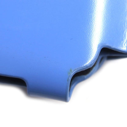 DIOR Om Leather Earphone Case With Logo Hardware Airpods Light Blue Silver