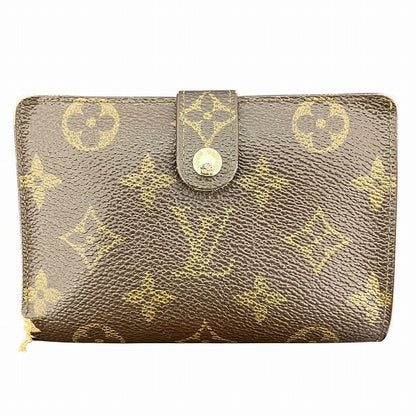 Louis Vuitton Monogram Foil Viennois M61674 Clasp Fold Wallet For Women