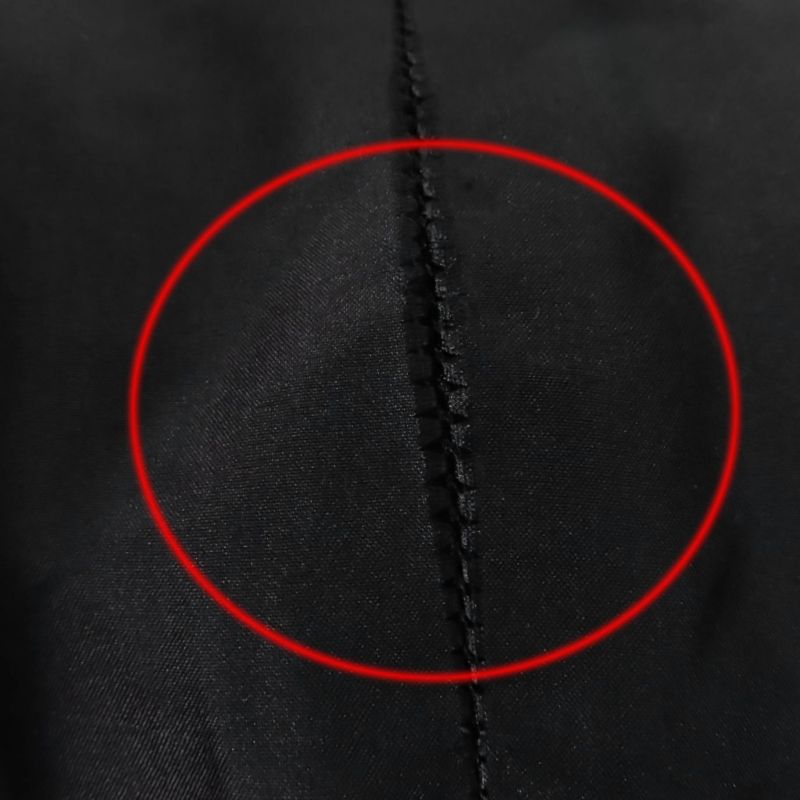 CHANEL P46625v28631 Wool Tweed Coat With Coco Mark Buttons Black 34 Made In