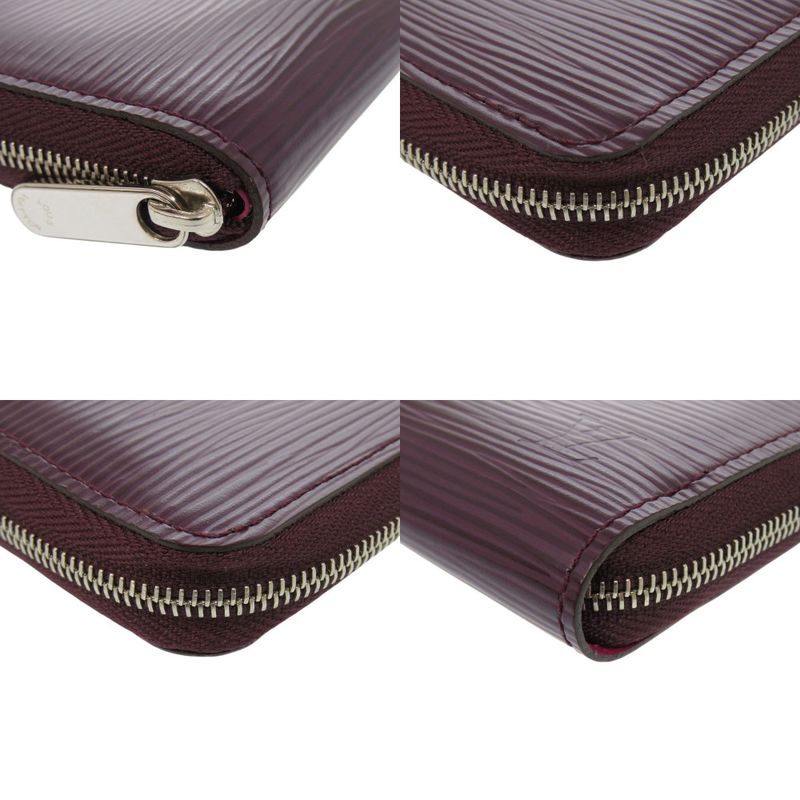 Louis Vuitton Zippy Coin Purse Epi M6015k Epi Leather Cassis Coin Case Wallet