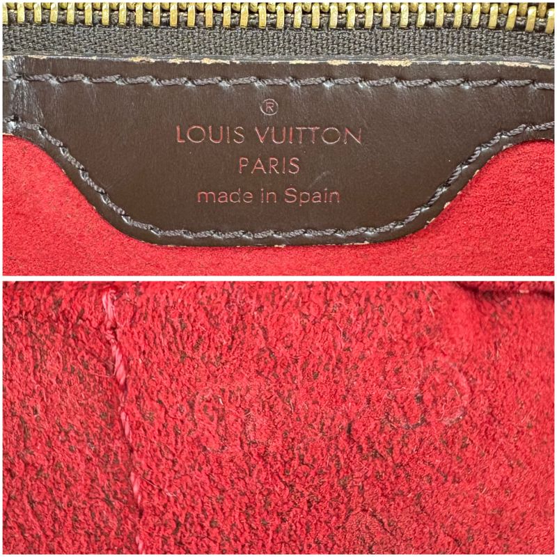 Louis Vuitton Louis Vuitton Damier Leather Ebène Hampstead PM Mini Tote Handbag