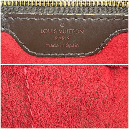 Louis Vuitton Louis Vuitton Damier Leather Ebène Hampstead PM Mini Tote Handbag
