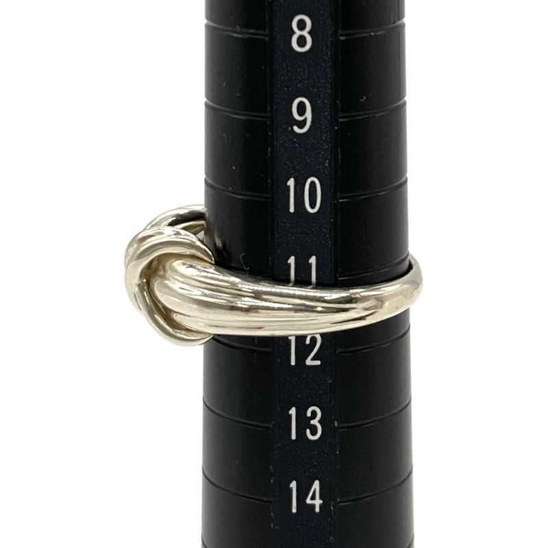 Tiffany & Co Tiffany & Co Signature Cross Ring Size Approx 11 Sv925 45g Silver