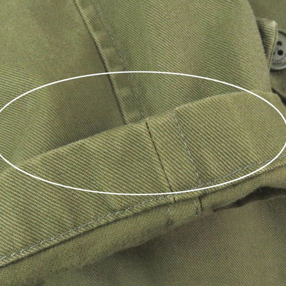 Saint Laurent Paris 632467 Cotton Linen Toggle Button Military Duffle Coat