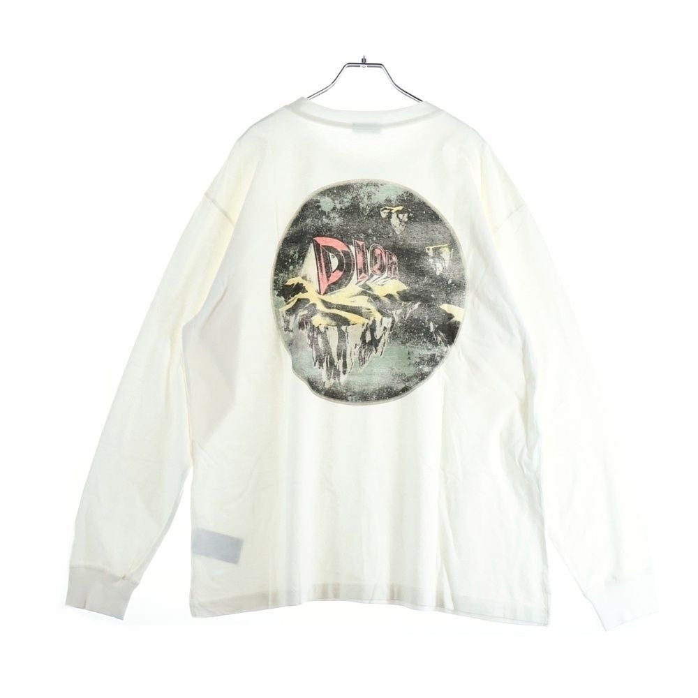 Dior Homme Printed Sweatshirt Shirt Crew Neck Long Sleeve