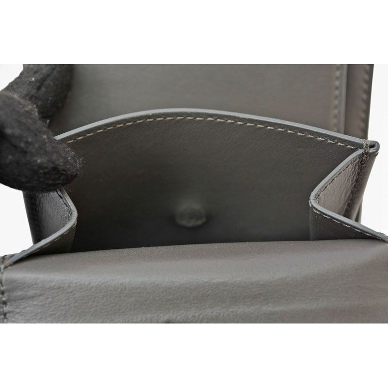 Celine Wallet Mini Trifold Gray Small — view 13