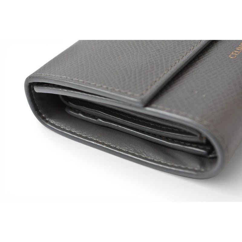 Celine Wallet Mini Trifold Gray Small — view 5