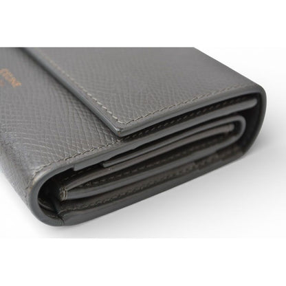 Celine Wallet Mini Trifold Gray Small — view 6
