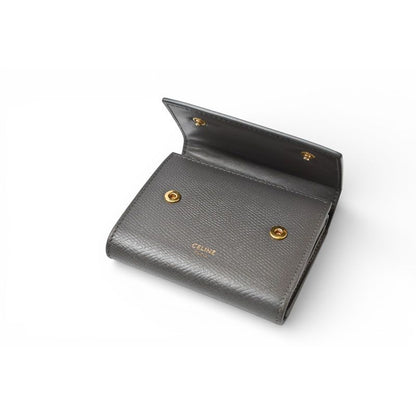 Celine Wallet Mini Trifold Gray Small — view 7