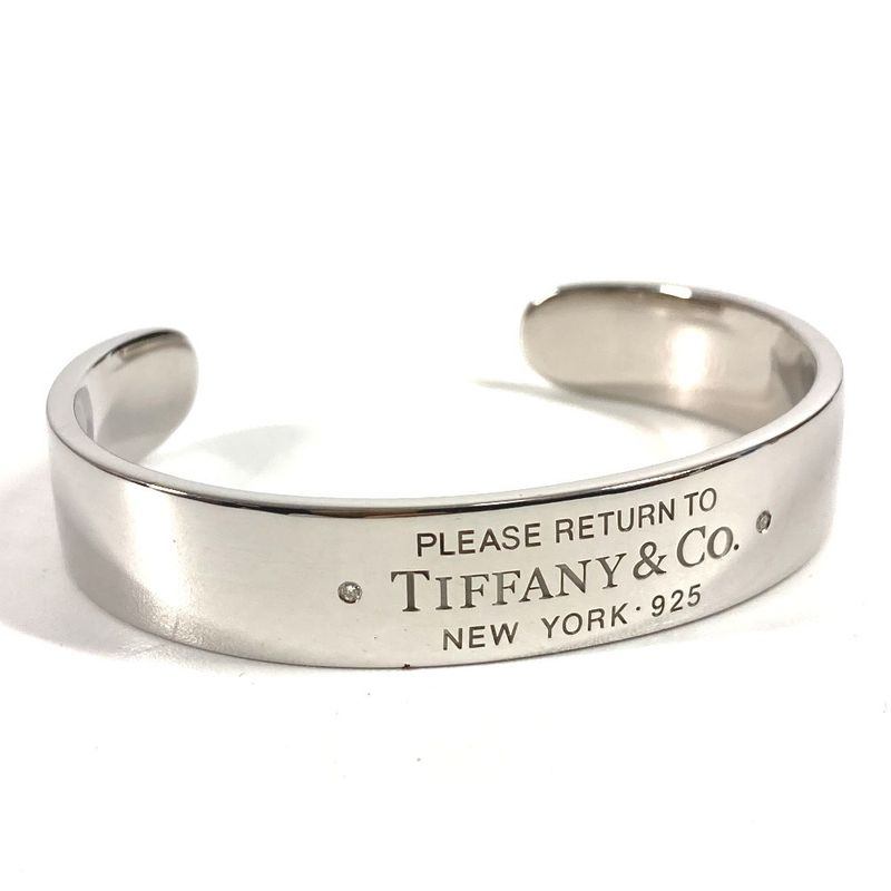 Tiffany & Co Bangle Return To Tiffany & Co Narrow Cuff Bangle Ag925 Silver