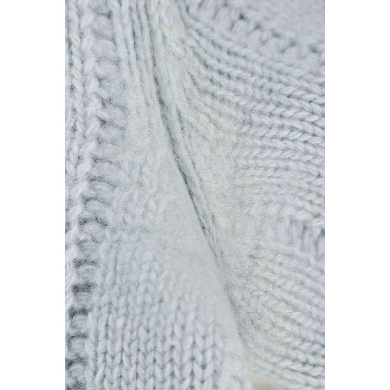 Prada 16 AW P24 U89 S162 Wool Cashmere Half Sleeve Knit 38 — view 3
