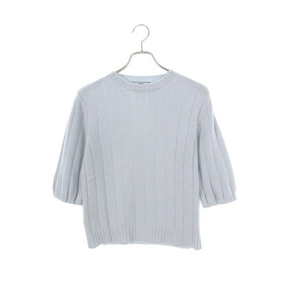 Prada 16 AW P24 U89 S162 Wool Cashmere Half Sleeve Knit 38