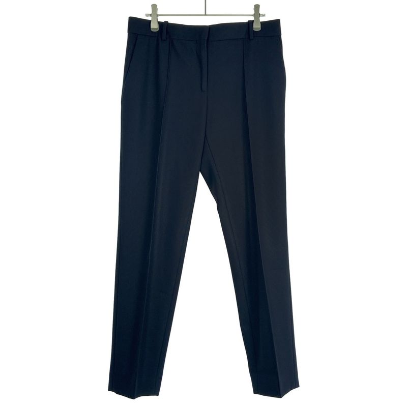 Celine Center Crease Wool Trouser Pants 2 1o4 2945 Navy 38