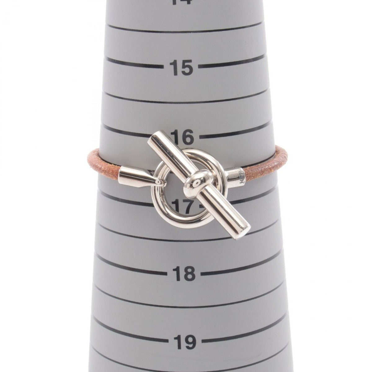Hermes Bracelet Glenan Leather Stainless Steel — view 4
