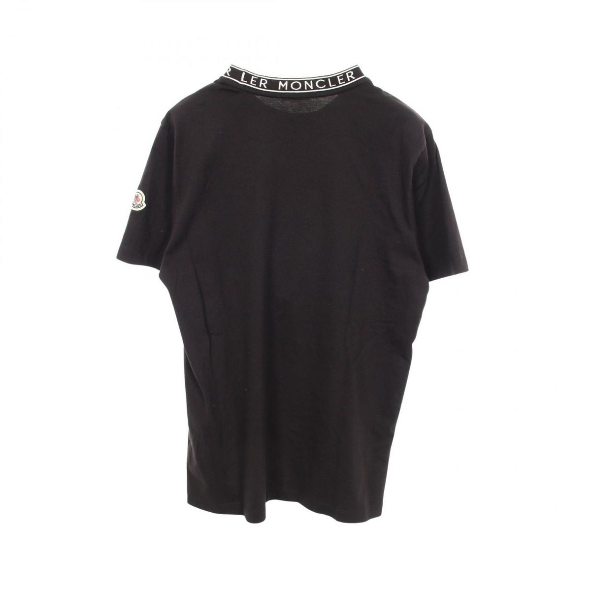 Moncler Short Sleeve T-Shirt Neck Logo Cotton — view 2