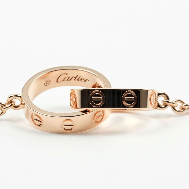 Cartier Baby Love 18K Pink Gold Ladies 6.48g Necklace