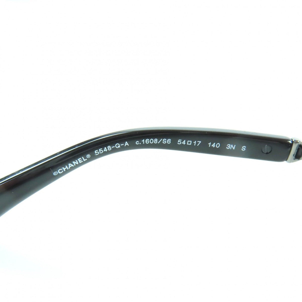 Chanel Rectangle Shape Sunglasses CC Logo Eyewear Black 54 17 140 — view 10