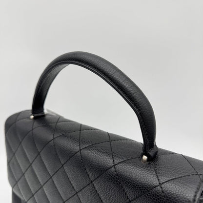 Chanel Caviar Leather Top Handle Handbag — view 5