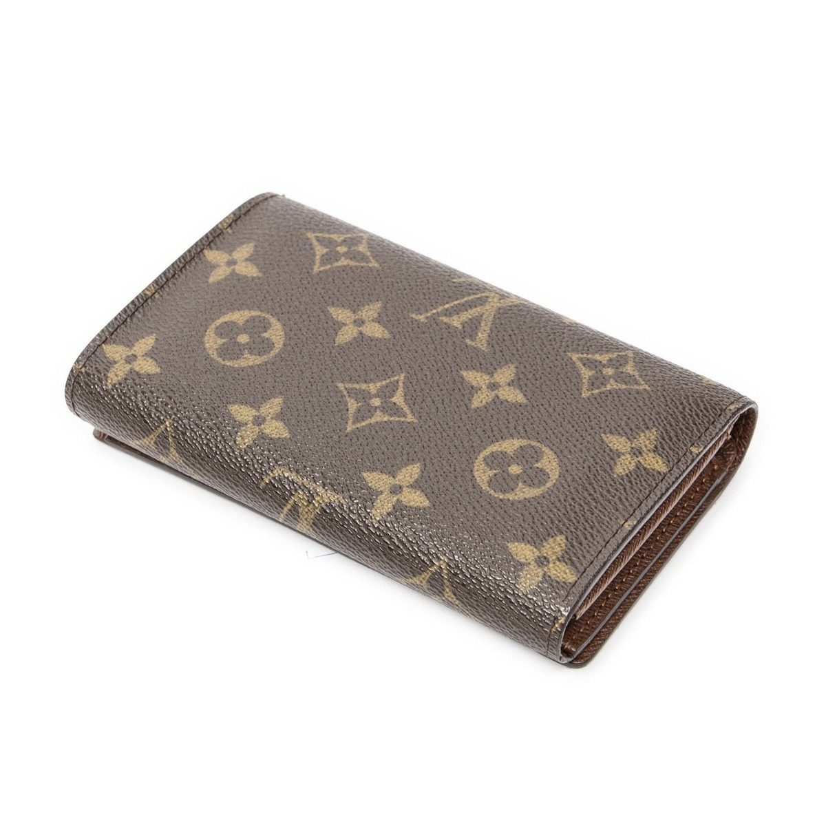 Louis Vuitton Porte Tresor Zip Brown Monogram Canvas Shoulder Bag — view 2