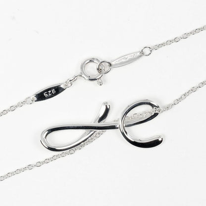 Tiffany & Co Letter Y Initial Y Silver 925 Ladies 2.35g Necklace