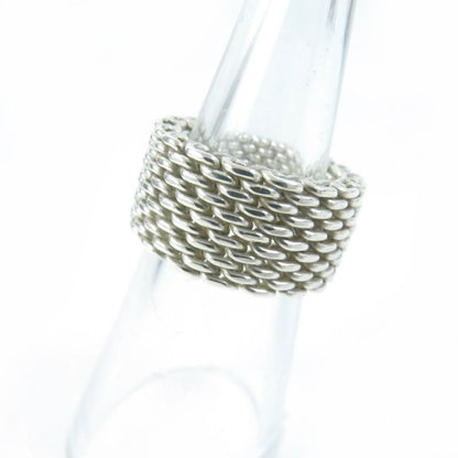 Tiffany & Co Somerset Ring - Ring Accessory Ag925 Silver No 10