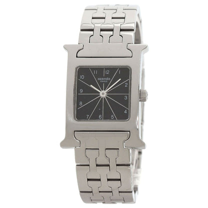 Hermes Watch SS Black