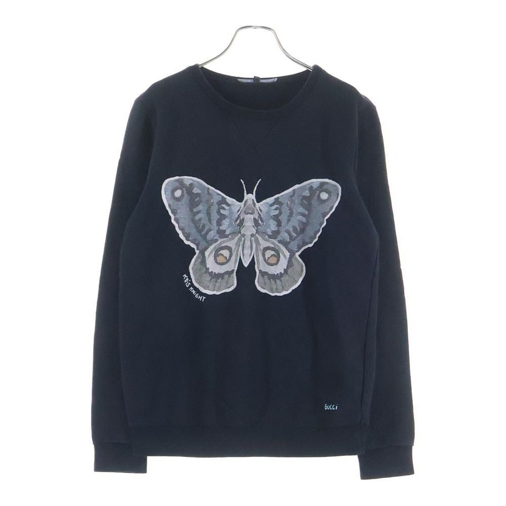 Gucci Sweatshirt Crew Neck Sweat Trainer Black