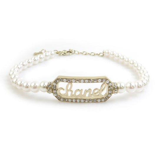 Chanel Bijoux de Diamant White Pearl Choker