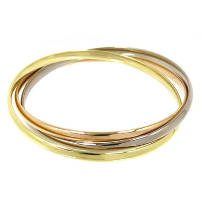 Cartier Trinity Bracelet Classic Model 18K Yellow Gold 18K White Gold 18K Pink
