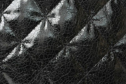 Chanel Tote Bag Chanel Chain Bag Vintage Patent Leather Quilted Stitching Black