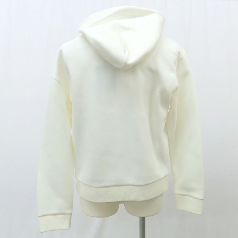 Louis Vuitton Embroidered Jersey Hoodie 1afjh0 White Cotton S Resin