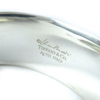 Tiffany & Co Elsa Peretti Elsa Peretti Faceted Cuff Small Bangle Bracelet Ag925