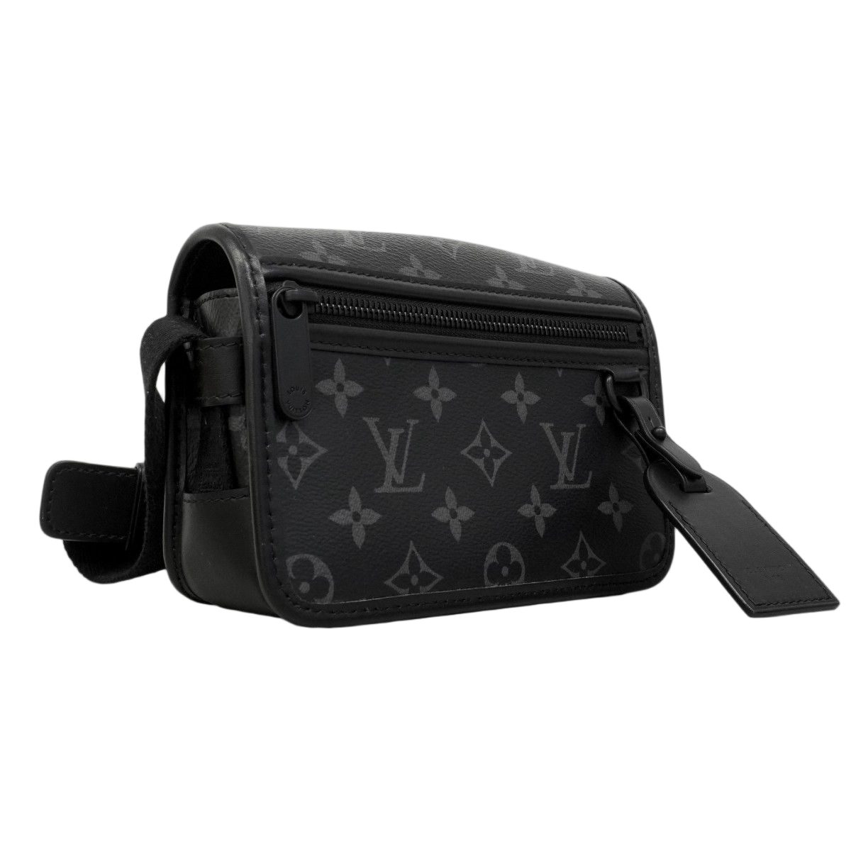 Louis Vuitton Shoulder Bag Monogram Eclipse Boss Foal Wearable Wallet Black — view 2