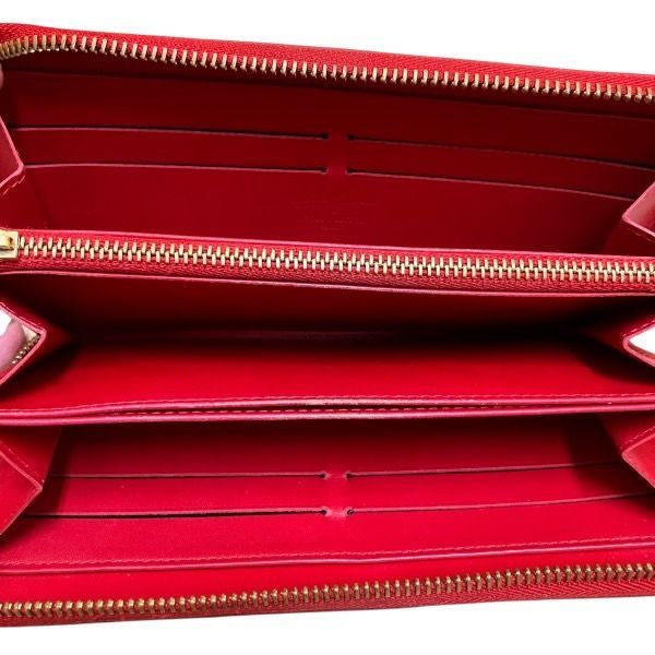 Louis Vuitton Vernis Dot Infinity M91572 Yayoi Kusama Round Zipper Long Wallet