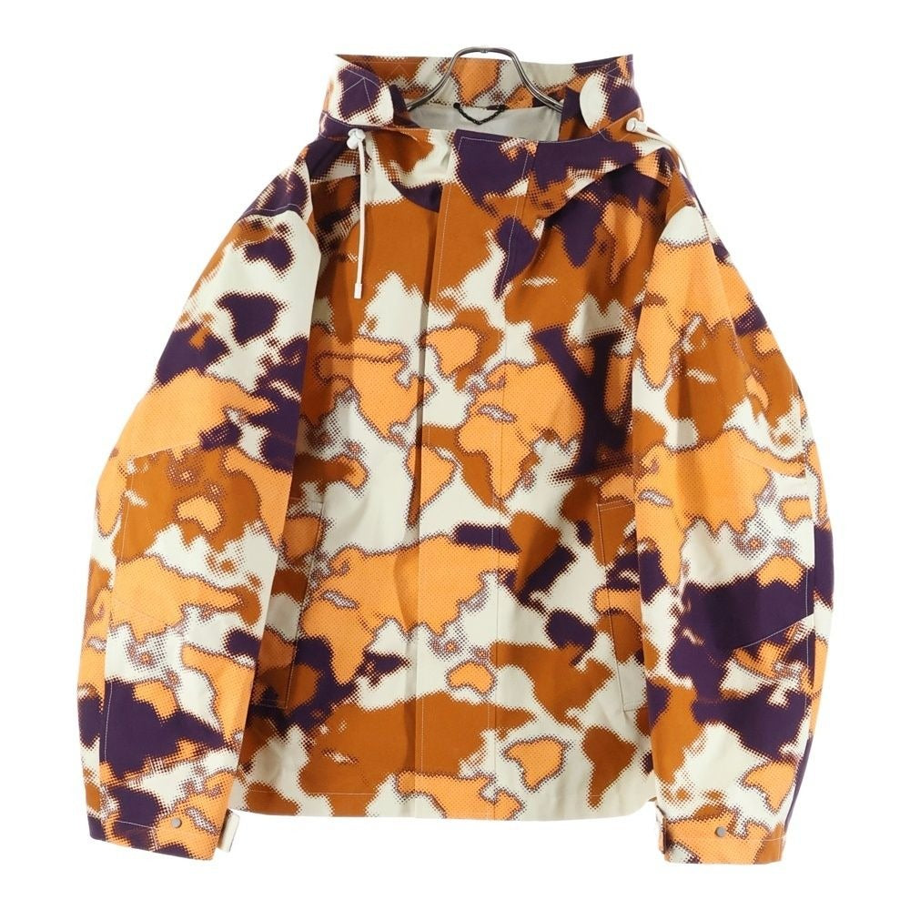 Louis Vuitton 24 SS Camouflage Mountain Hoodie Digital Camo Jacket
