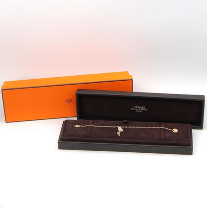Hermes Bracelet Kelly Clochette Small PM 18k Pink Gold Diamond — view 6
