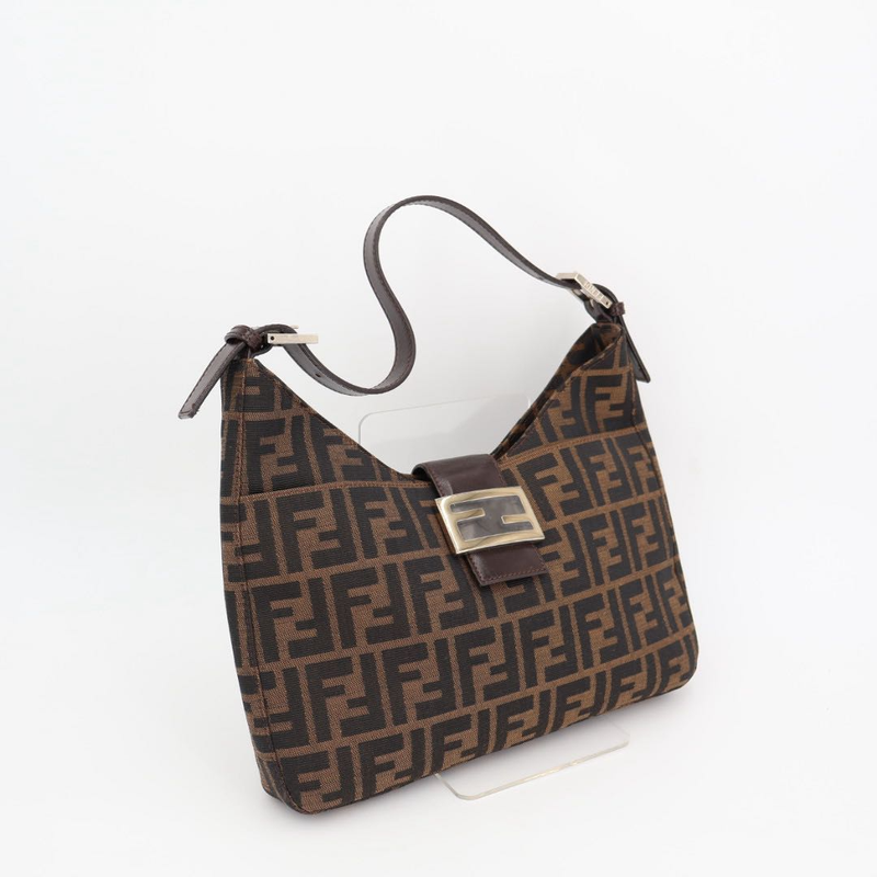 Fendi Zucca One Shoulder Bag 26569 Canvas
