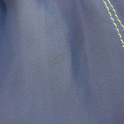 Prada 15ss Sleeveless Stitched Dress P31e1r 1i11 Blue