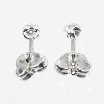 Tiffany & Co By-the-yard Silver 925 X Diamond Ladies 0.9g Earrings