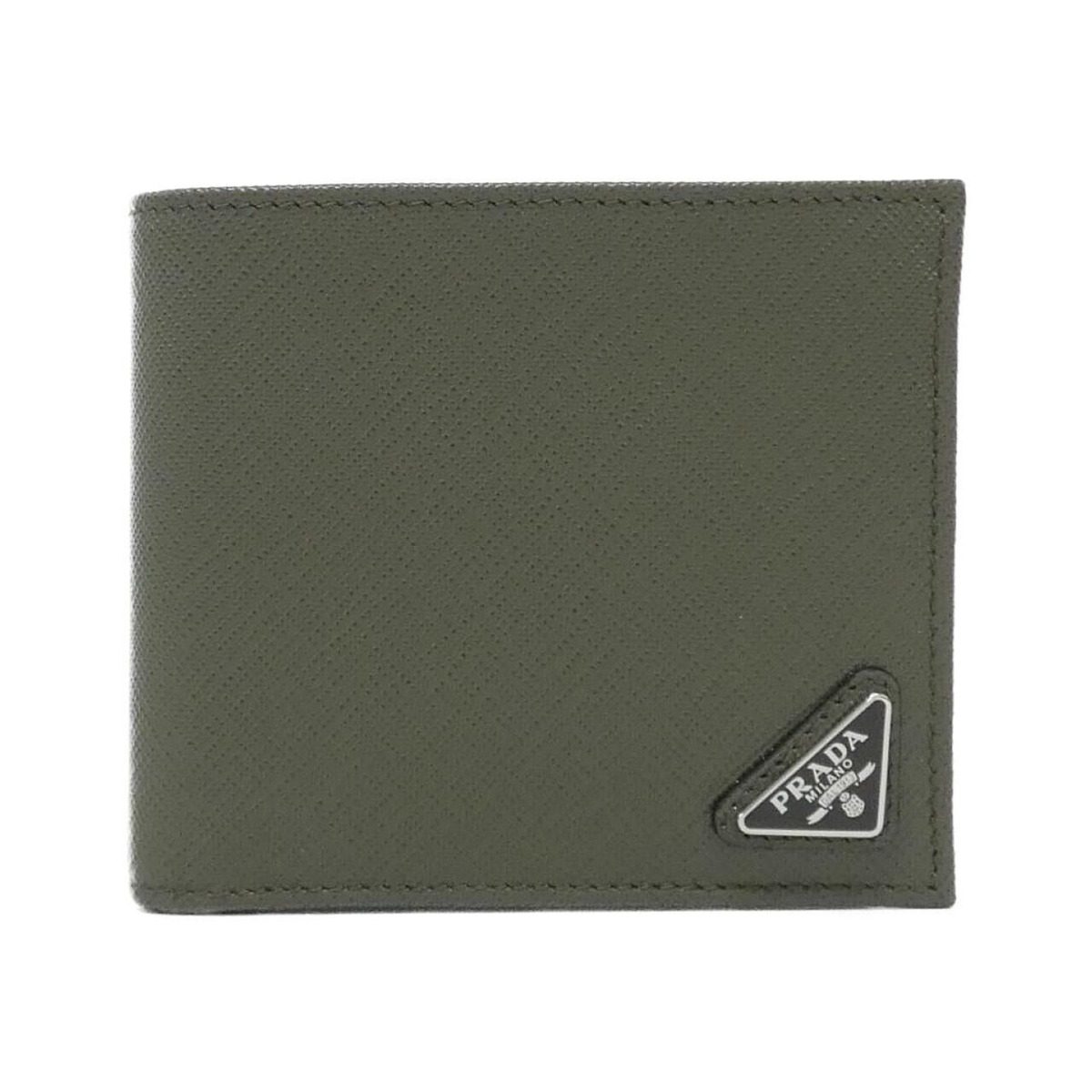 Prada Billfold Wallet Silver