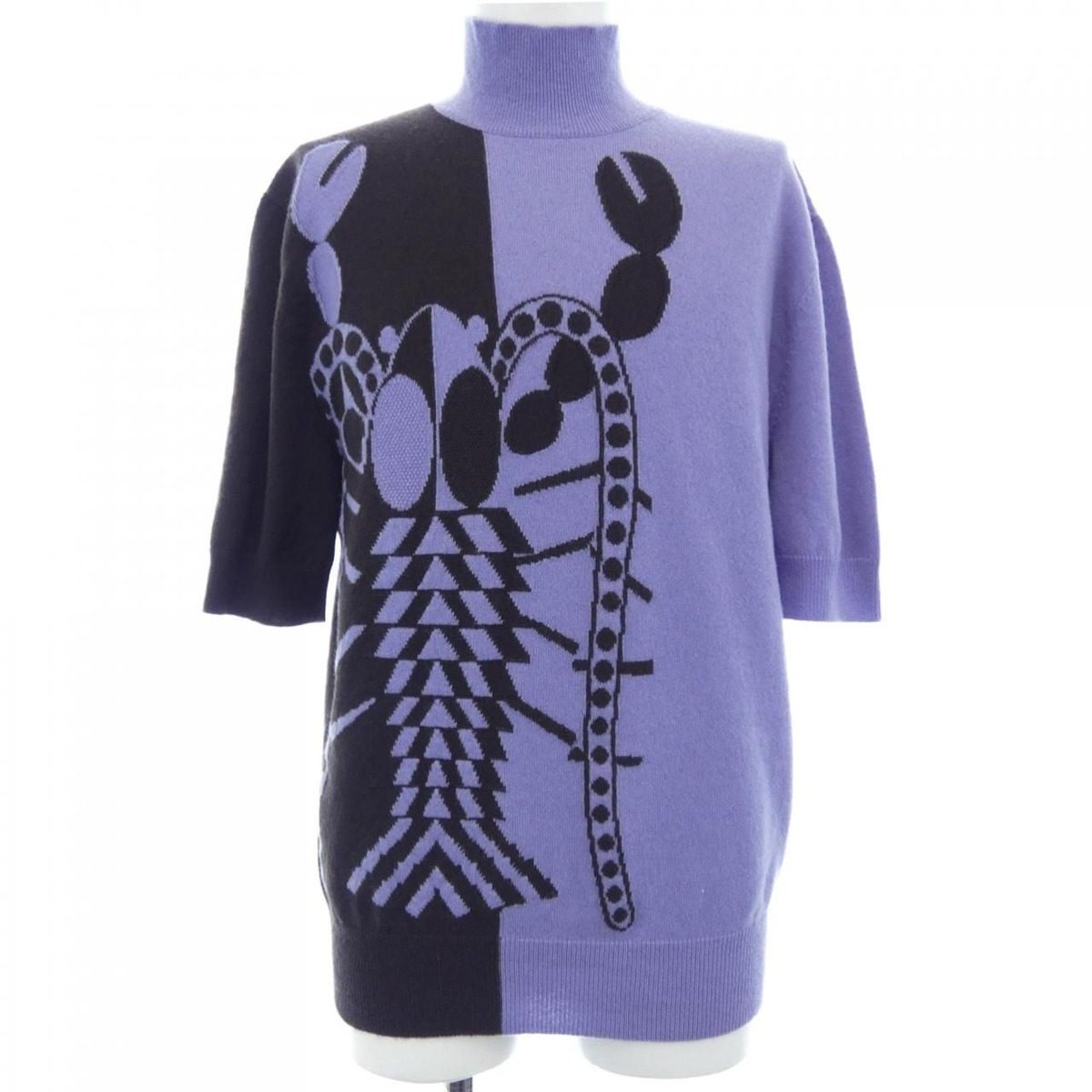 Hermes Knit Sweater Purple