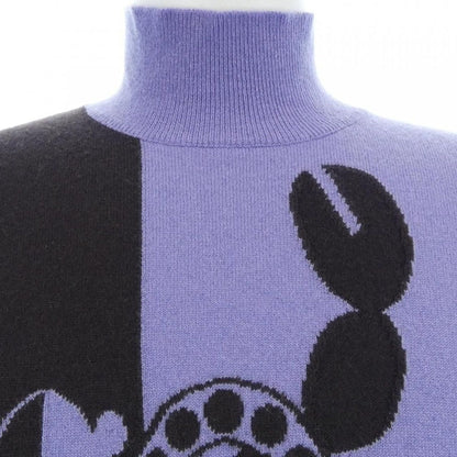 Hermes Knit Sweater Purple — view 5