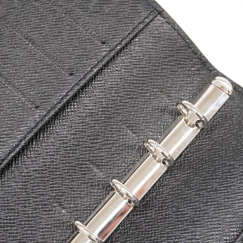 Louis Vuitton Notebook Cabas - Epi Agenda PM R20052 Noir Black Men Women Unisex